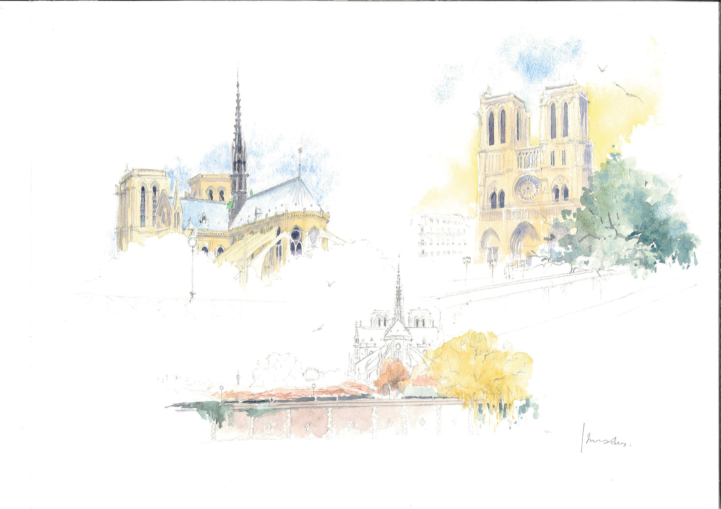 Notre Dame de Paris - Isabelle Issaverdens